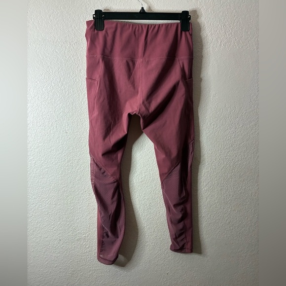 Active Life Rose Mauve Performance Leggings M - Picture 3 of 12